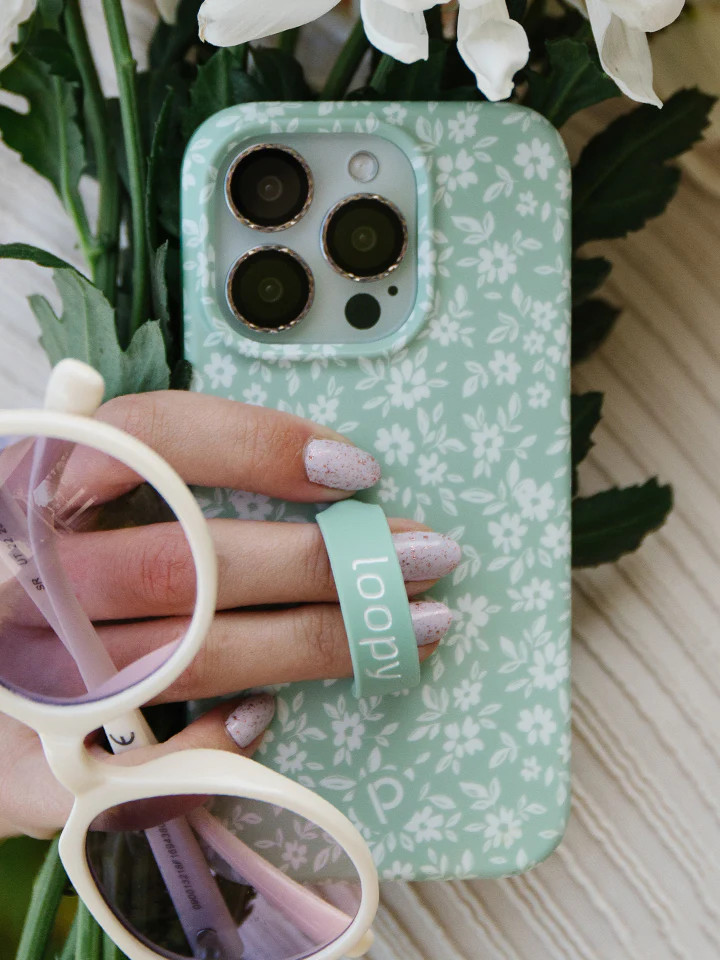 Loopy Cases - Sage Floral | Loopy Cases