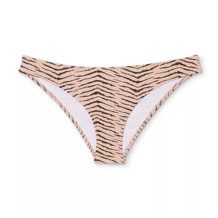 Women's Cheeky Bikini Bottom - Shade & Shore™ Animal Print Lurex | Target