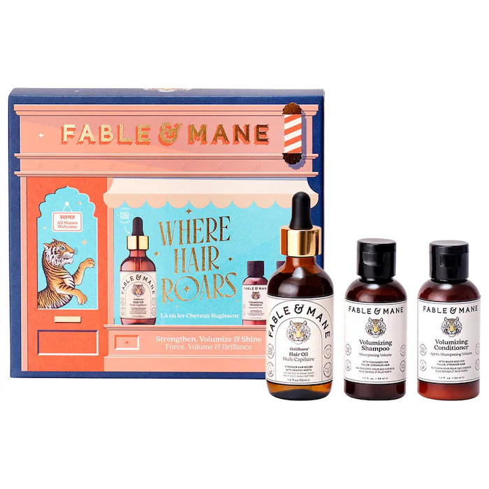 Where Hair Roars – Strength & Volume Gift Set | Sephora (US)