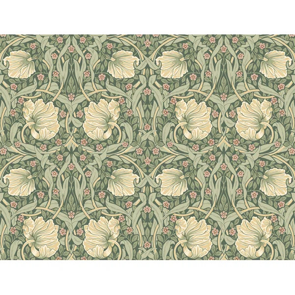 Wodina Peel & Stick Floral Roll | Wayfair North America