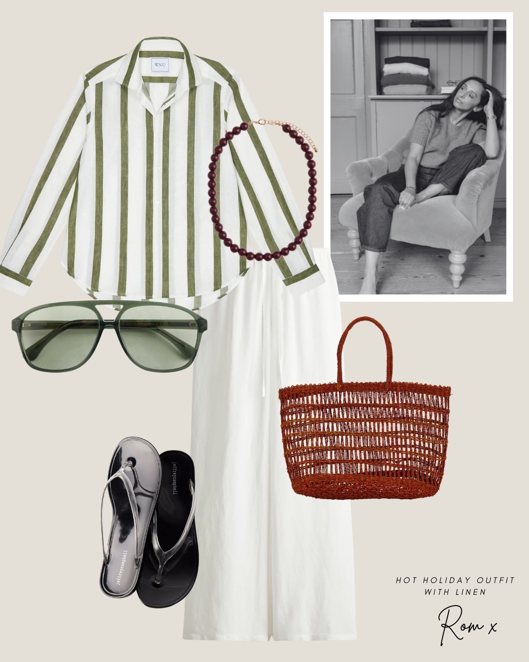 ASK ROM - not holiday outfit with linen 

#LTKtravel #LTKspring #LTKuk