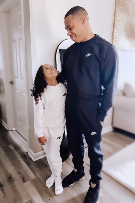 Father & Daughter matching outfits🤍🖤

#LTKkids #LTKfamily #LTKfitness