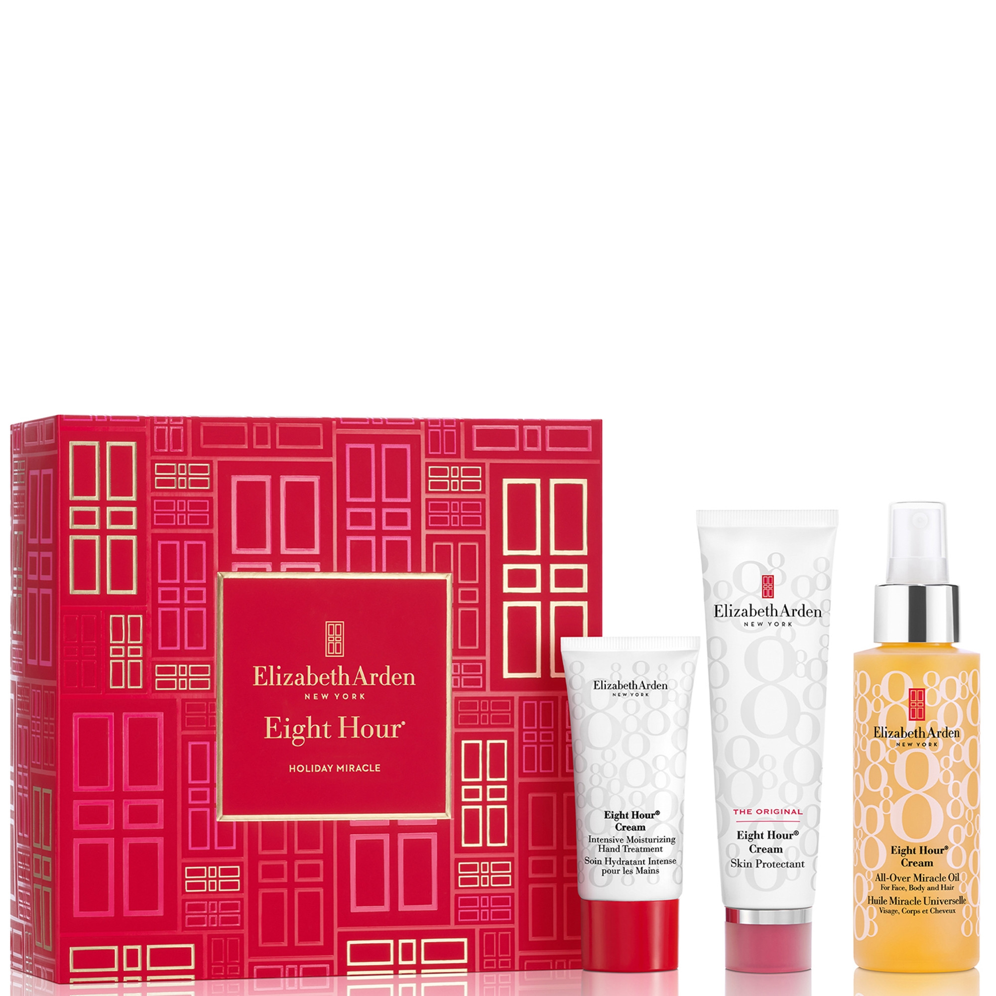 Elizabeth Arden Holiday Miracle Eight Hour 3-Piece Gift Set (Worth £75) | Look Fantastic (UK)