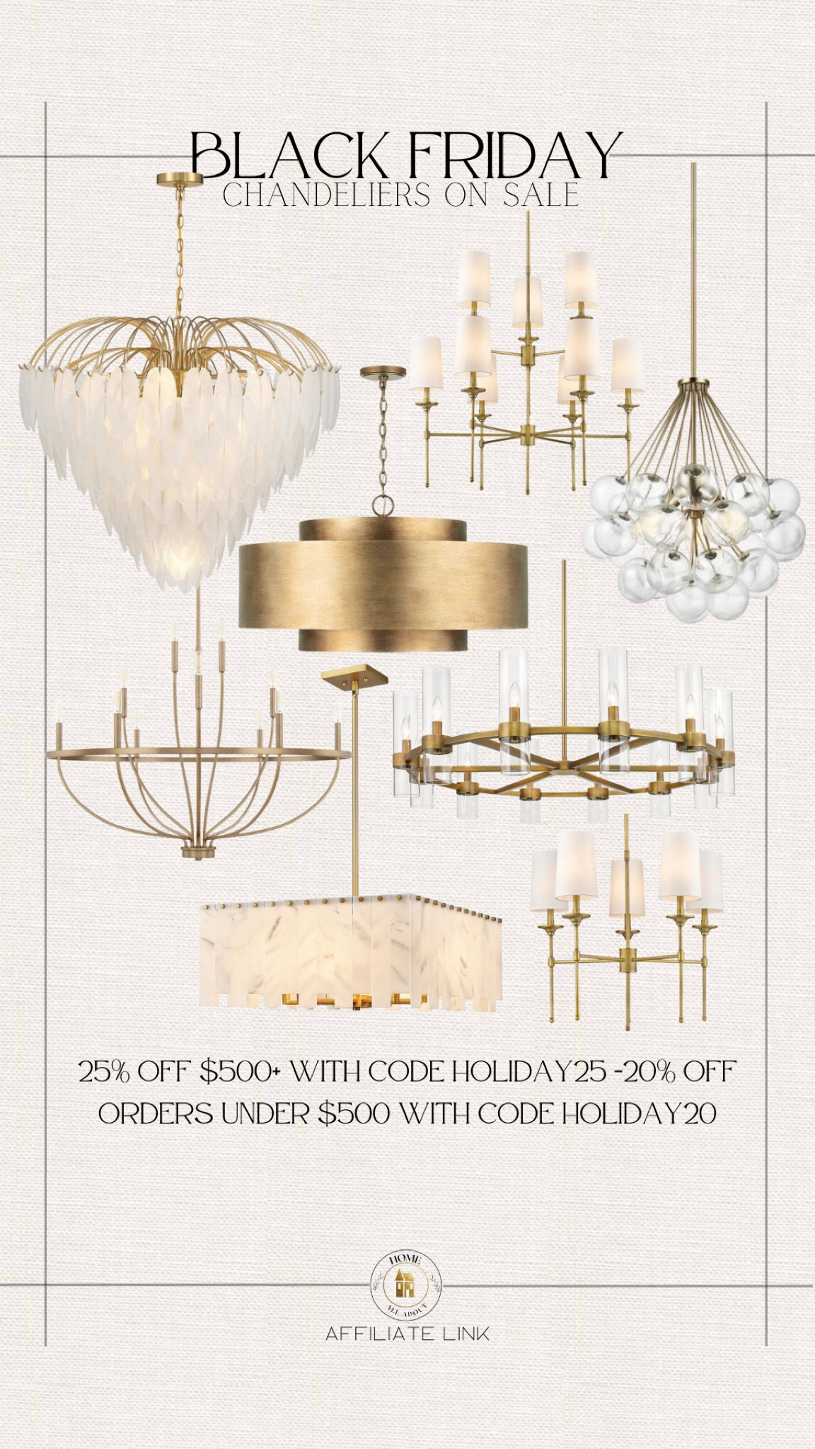 Brass chandeliers on sale

Black Friday deals - 25% off $500+ with code HOLIDAY25 -20% off orders under $500 with code HOLIDAY20

#LTKHome #LTKSaleAlert