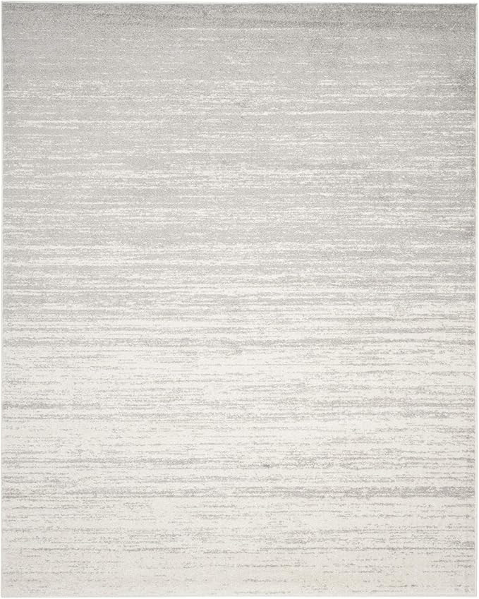SAFAVIEH Adirondack Collection 8' x 10' Ivory / Silver ADR113B Modern Ombre Non-Shedding Living R... | Amazon (US)