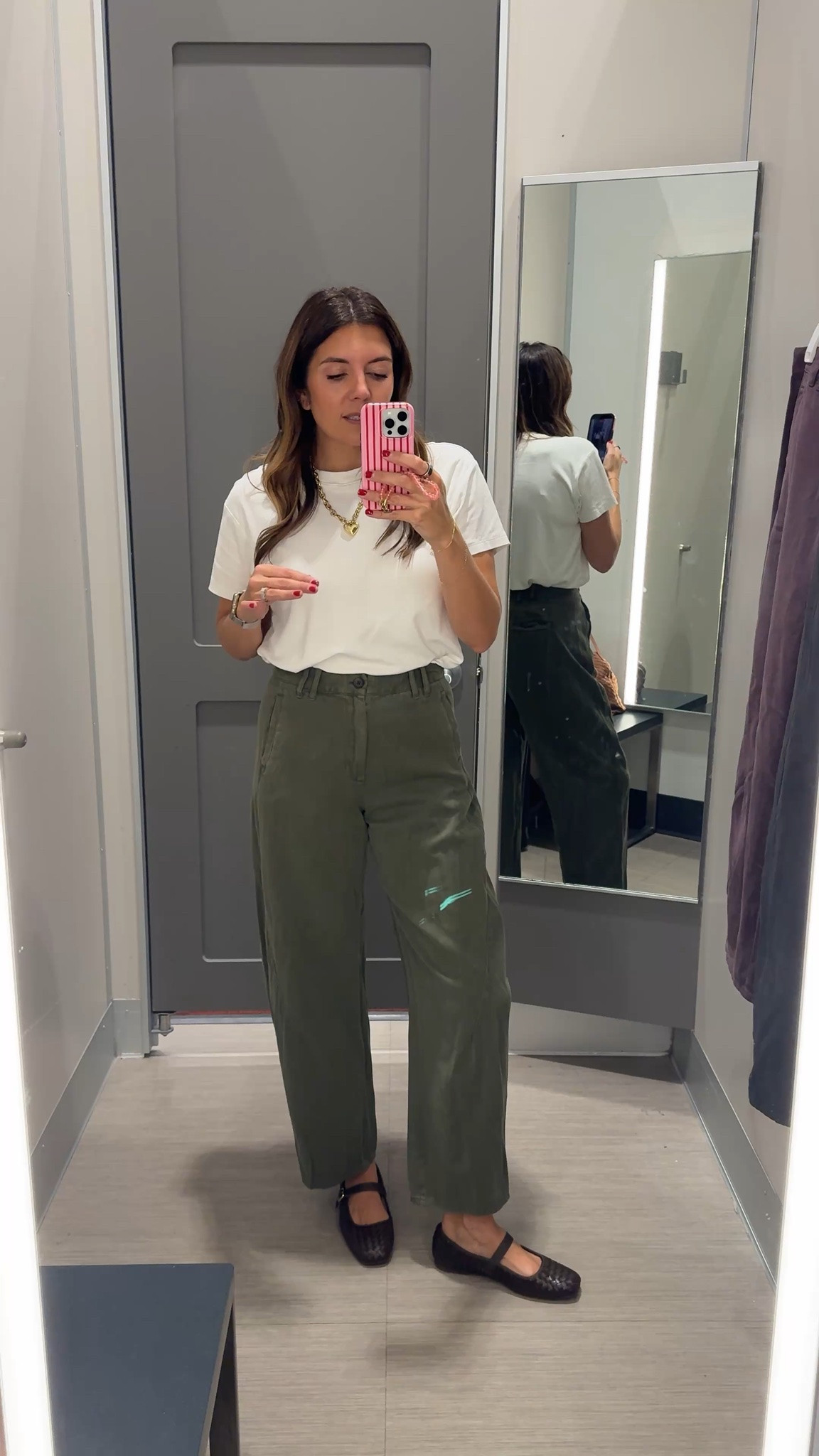 The $35 target pants that look like madewell! I’m 5’7” in a 4.

#LTKOver40 #LTKTall