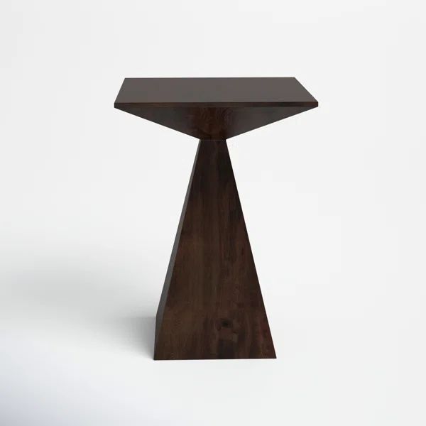 Phineas 24'' Tall Solid Wood Block End Table | Wayfair North America