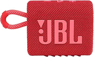 JBL Go 3: Portable Speaker with Bluetooth, Built-in Battery, Waterproof and Dustproof Feature - R... | Amazon (US)