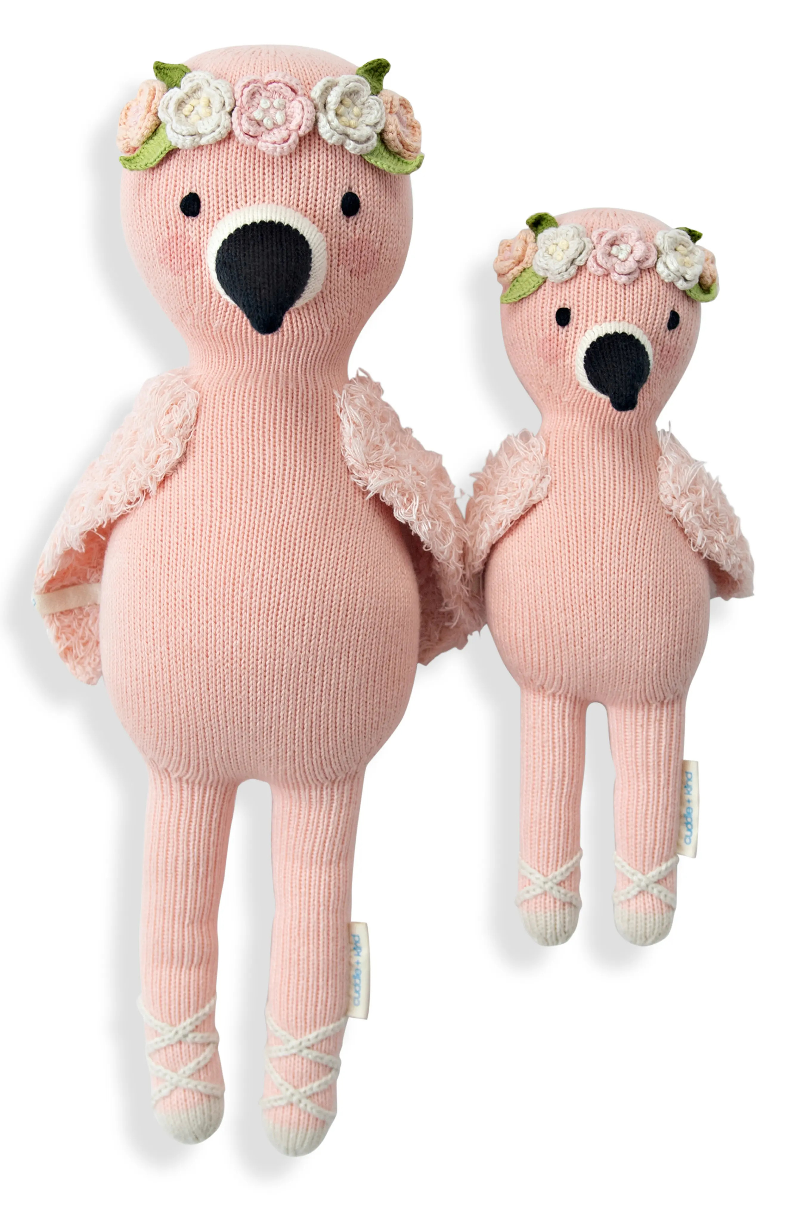 cuddle+kind cuddle + kind Mini Penelope the Flamingo Stuffed Animal, Size Little in Pink at Nordstro | Nordstrom