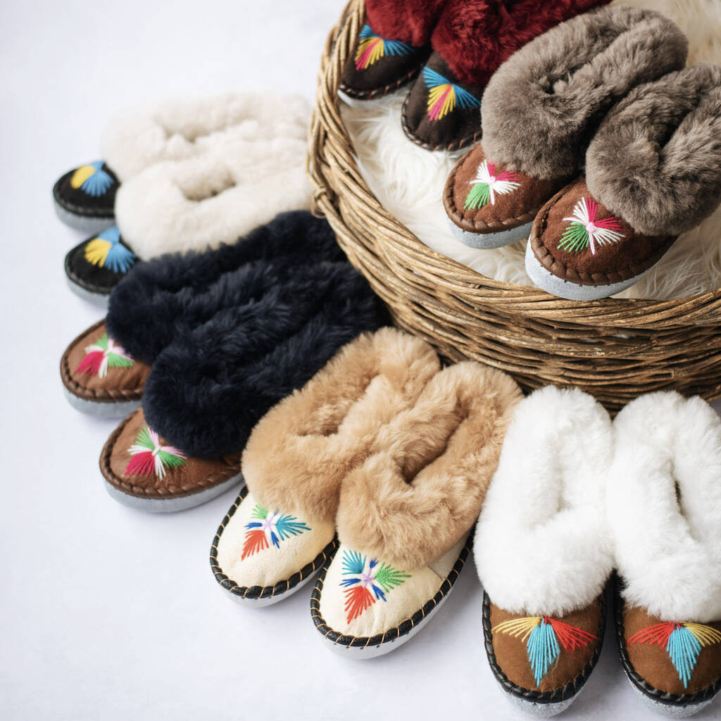 Lucky Dip Women's Sheepskin Slippers | Not On The High Street