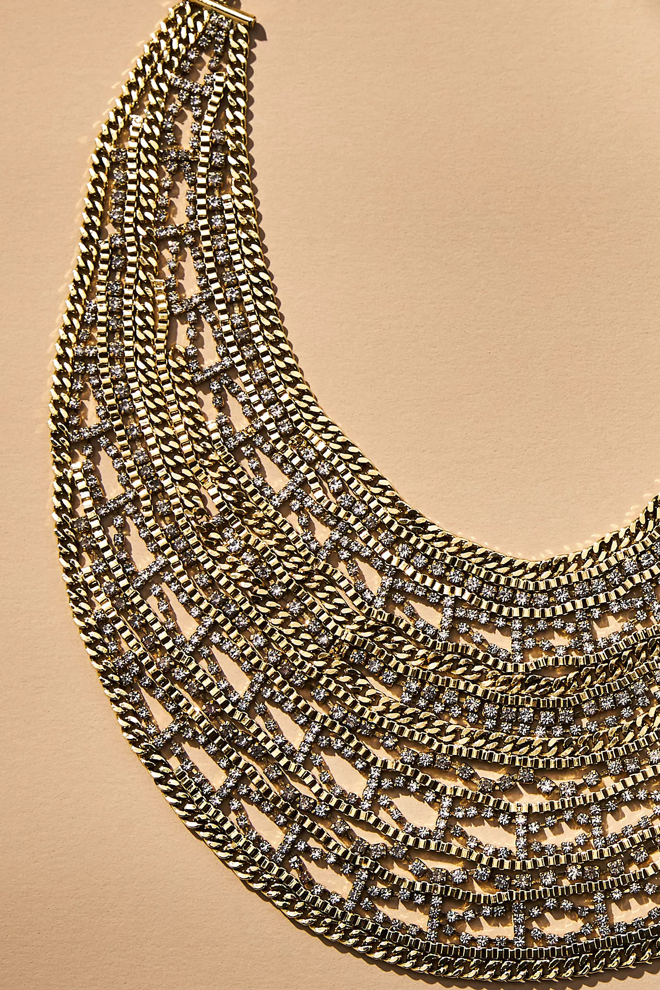 Dressed Up Sparkle Bib Necklace | Anthropologie (US)