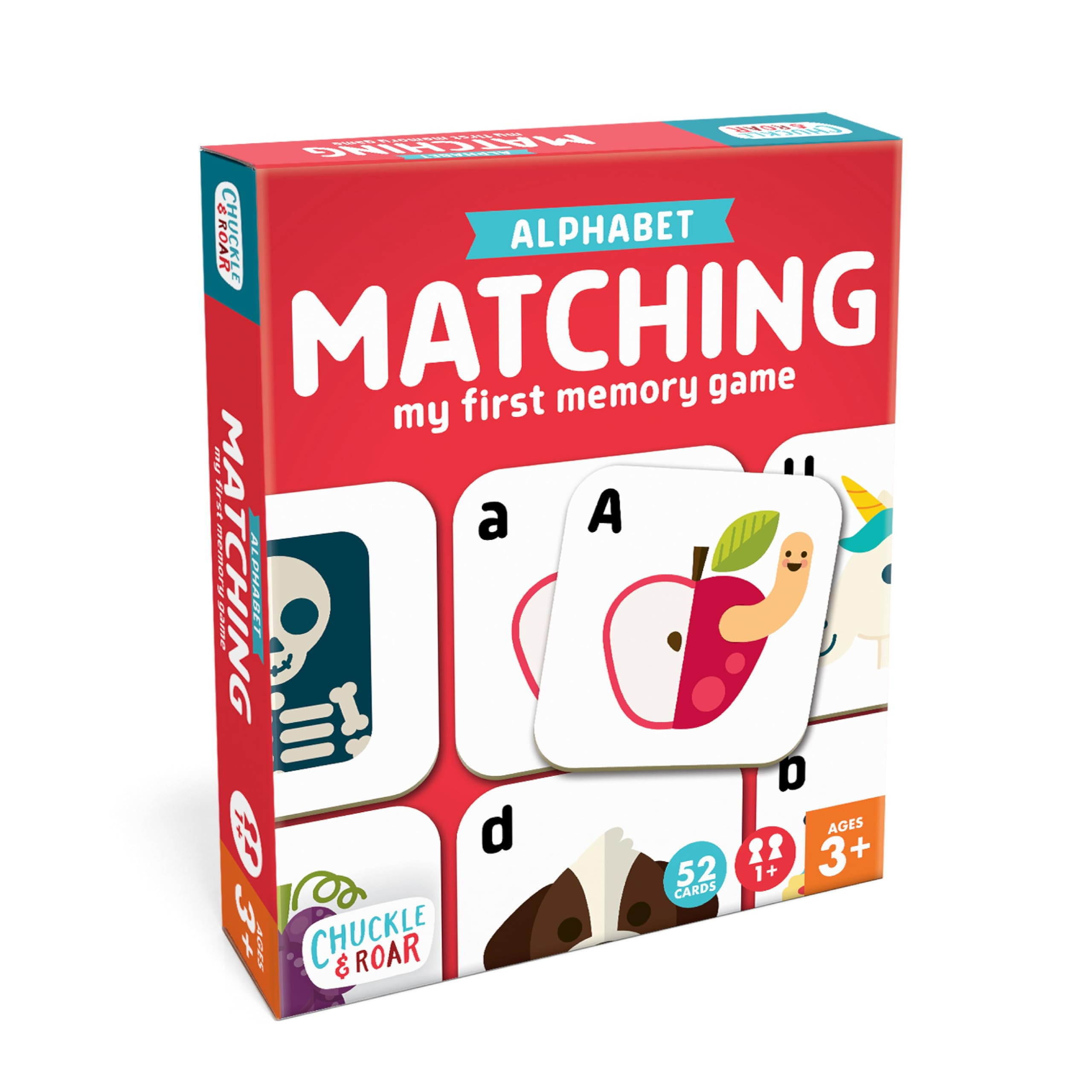 Chuckle & Roar - Matching Game Alphabet - Board Game for Kids 3 and up - Concentration Game for T... | Amazon (US)