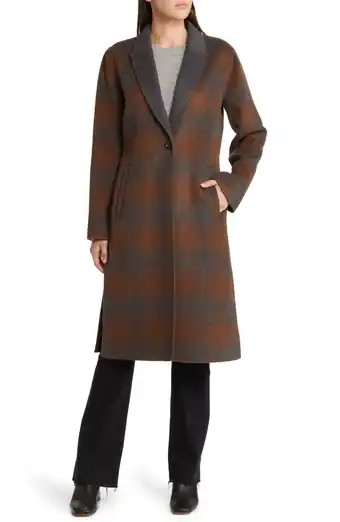 Reefer Wool Blend Coat | Nordstrom