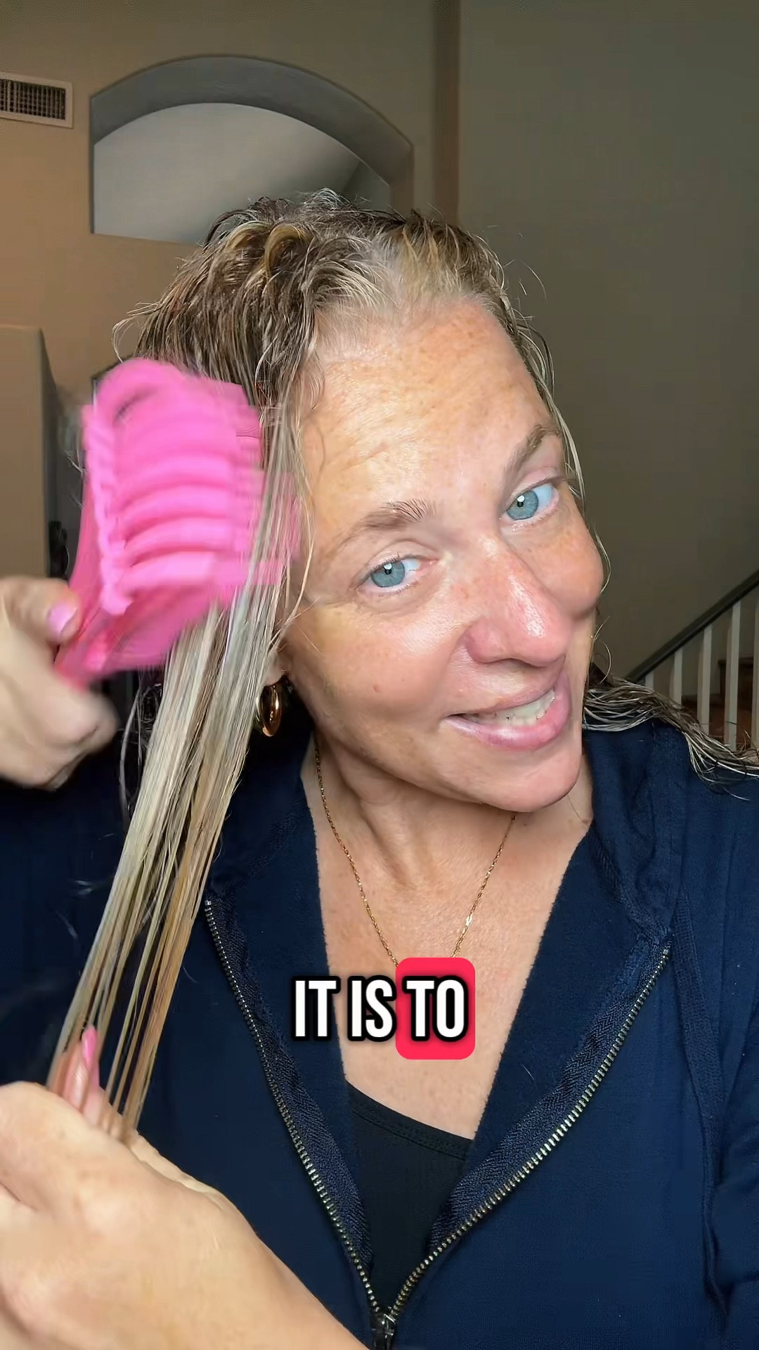 Hey Curly Friends.... after 3 or 4 days of not washing your hair, the struggle is real! Can't get that brush through your curls to get definition and to style your hair. Bask & Lather Hydrating Mist has saved the fight with my curls! #hydratingmist #forallcurltypes #curlyhairstruggles #fightingwithyourcurls #tiktokmademebuyit
#springglowupchallenge #springsale #baskandlatherco 

#LTKOver40 #LTKStyleTip #LTKBeauty