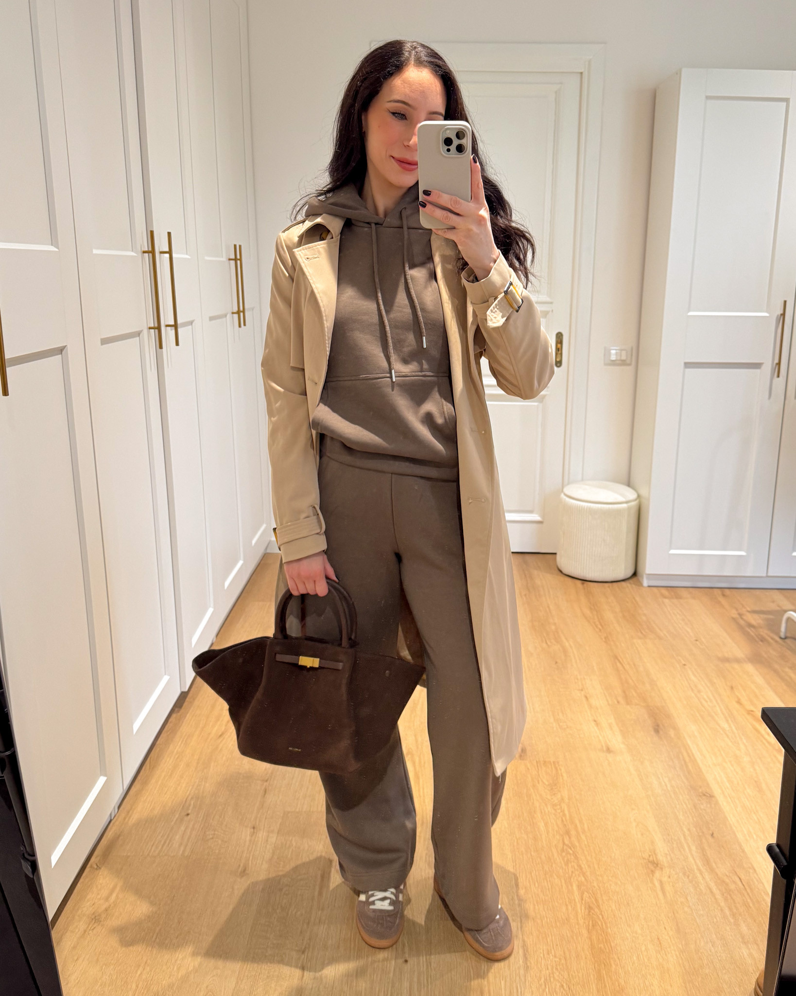 Zara, Demellier Bag, Brown Adidas Spezial 

 #LTKitalia #LTKeurope