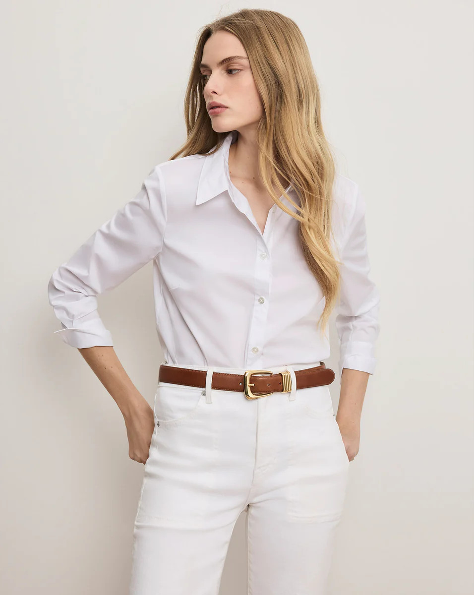 Marisol Button-Down Shirt | Veronica Beard