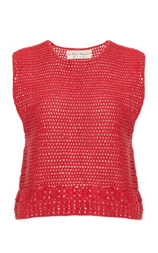 Grace Crocheted Cotton Top | Moda Operandi (Global)