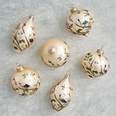 Partridge and Pear Ornament Collection | Frontgate | Frontgate