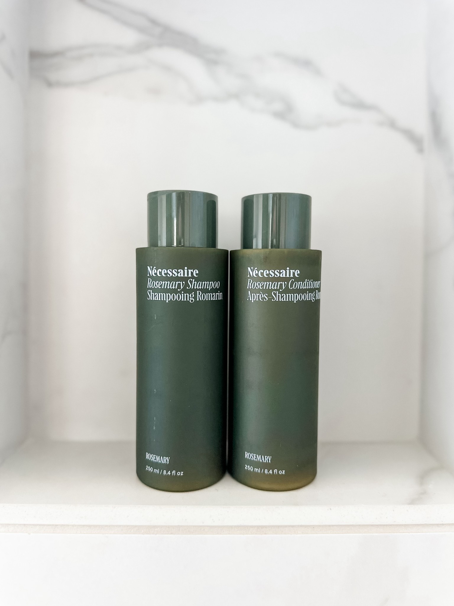 My new favorite hair duo for strengthening hair, reducing breakage and stimulating the scalp. 

Loving the Nevessaire rosemary shampoo and conditioner! My hair feels so clean and soft and I’m already noticing less hair loss in the shower. 

#LTKFindsUnder50 #LTKBeauty #LTKFindsUnder100