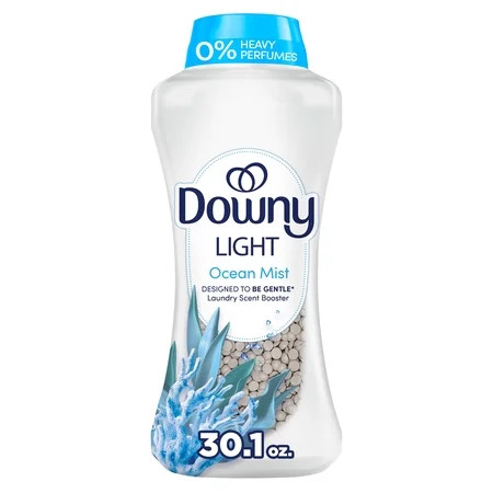 Downy Laundry Scent Beads, Light In-Wash Scent Booster, No Heavy Perfumes, Ocean Mist Scent, 30.1 oz | Walmart (US)