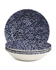 4pk Victorian Calico Pasta Bowls | TJ Maxx