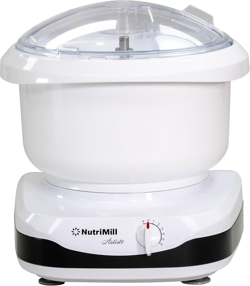 NutriMill Artiste Kitchen Stand Mixer (Black Trim) | Amazon (US)