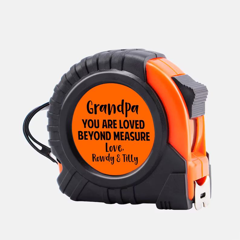 Personalized Tape Measure for Grandpa Father's Day Gift | Etsy | Etsy (US)