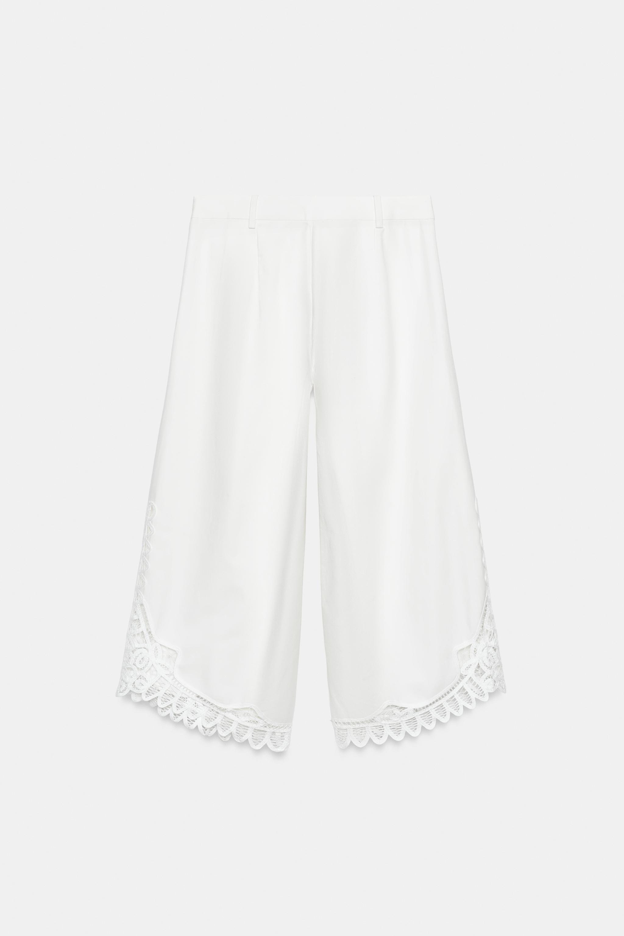 EMBROIDERED TROUSERS ZW COLLECTION | Zara US