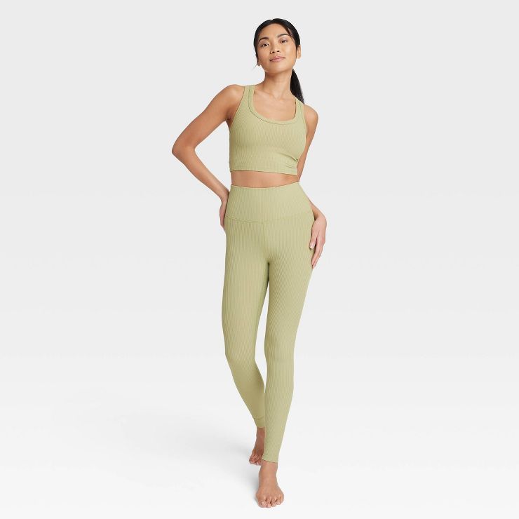 Women's Ultra High-Rise Rib Leggings - All in Motion™ | Target