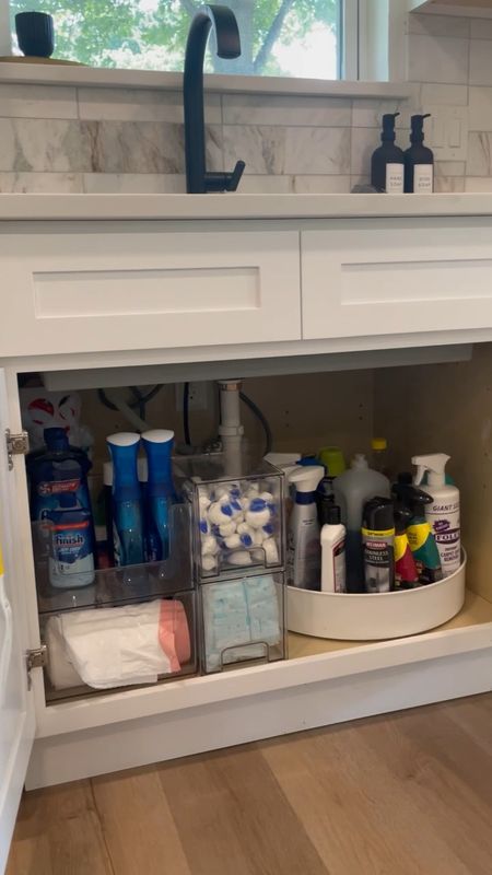 Organize and restock under my kitchen sink with me! 
—


home organization organized amazonhome amazon finds found it on amazon Walmart finds Walmart home the home edit amazon prime #ltkhome asmr sounds organizing organize 

#LTKhome #LTKunder50 #LTKxPrimeDay