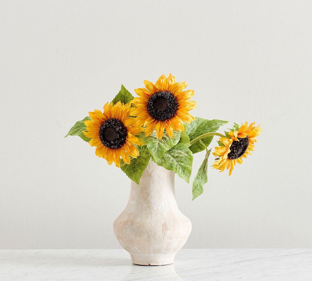 Faux Sunflower Stem | Pottery Barn (US)