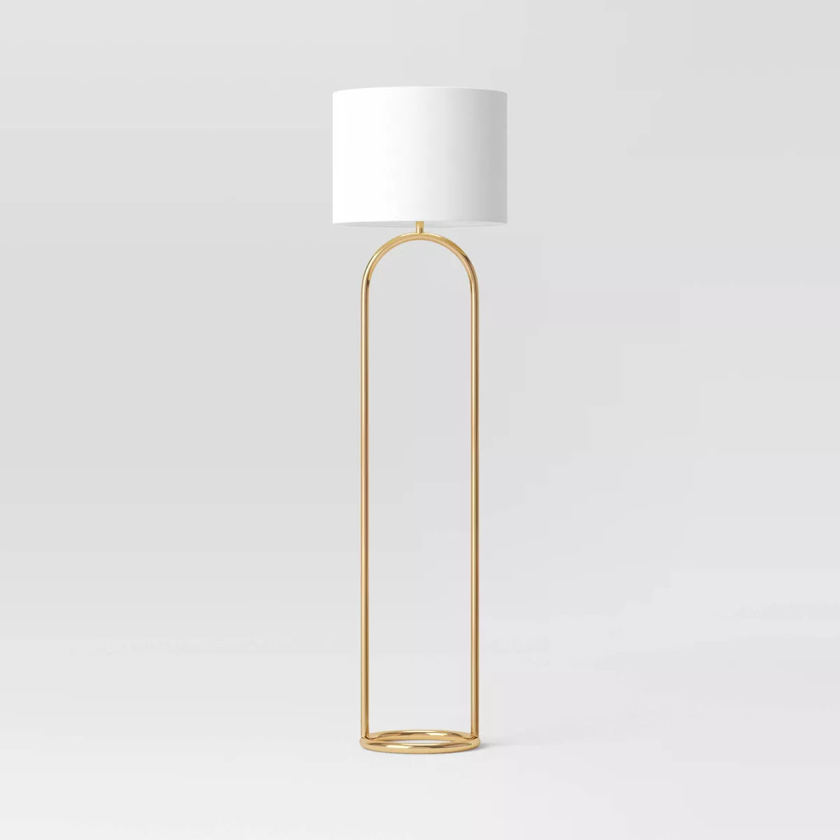 Ring Base Floor Lamp Brass - Threshold™ | Target