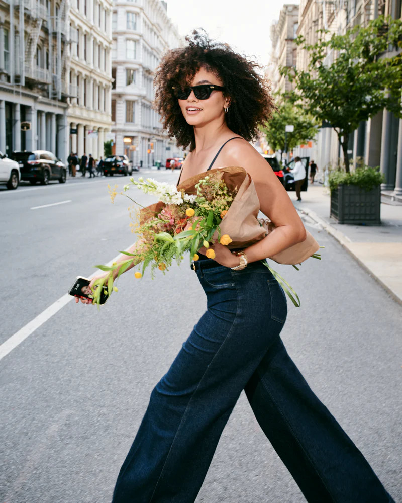 Classic High-Rise Wide Leg Jeans with Waist Shaping | SPANX | Spanx