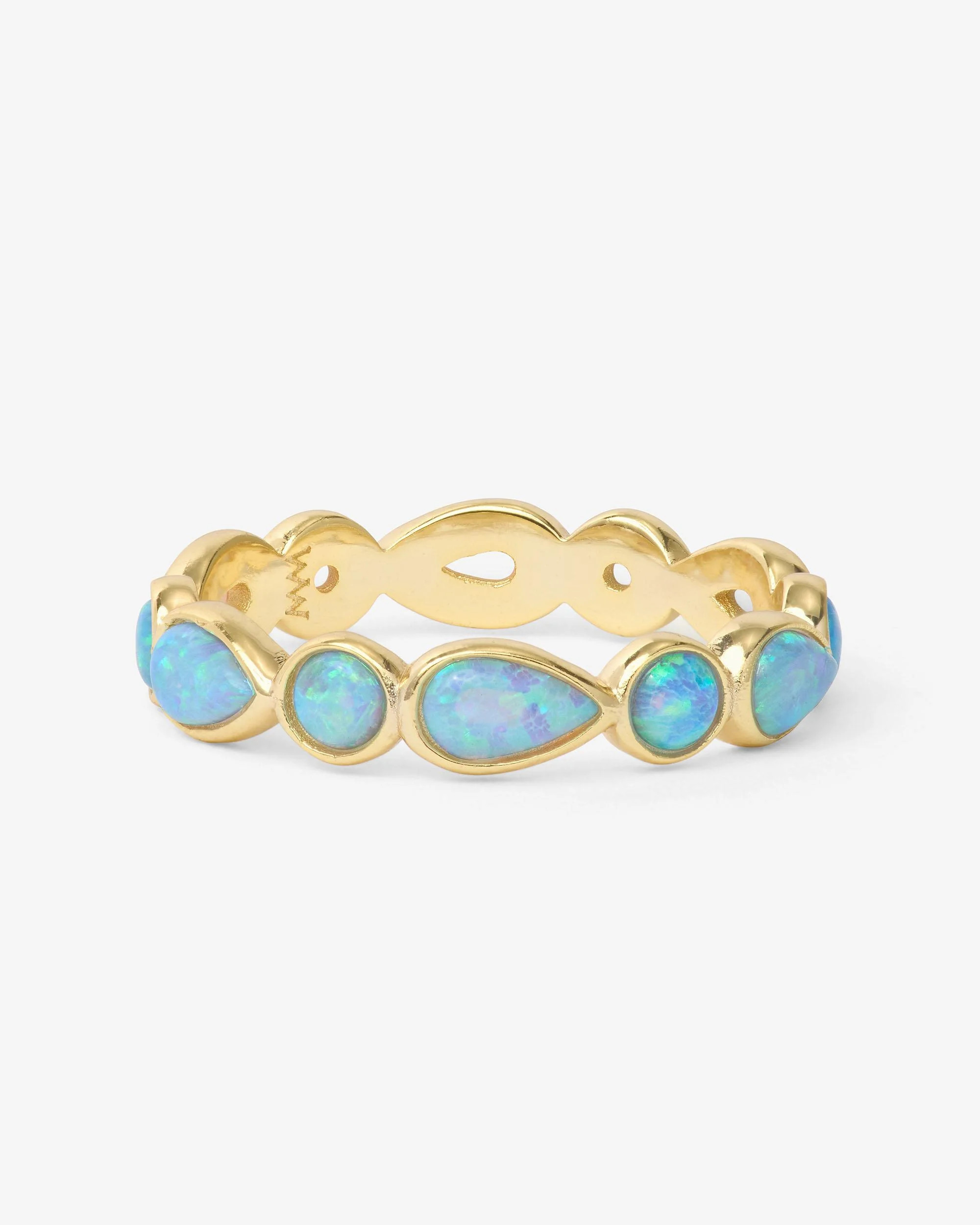 Isla Ring - Gold|Blue Opal | Melinda Maria Jewelry