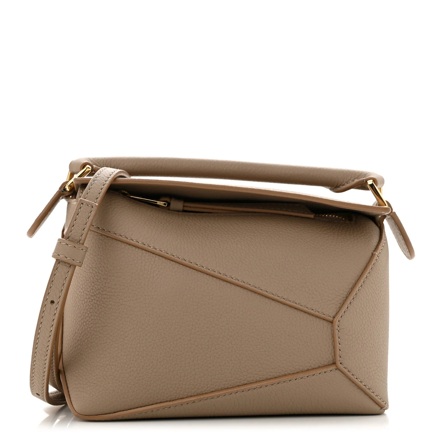 Calfskin Mini Puzzle Edge Bag Sand | FASHIONPHILE (US)