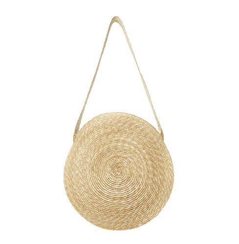 FairyBridal Women Beach Straw Shoulder Handbag | Amazon (US)