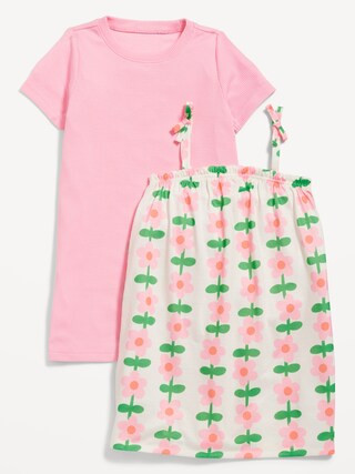 Printed Nightgown 2-Pack for Toddler Girls & Baby | Old Navy (US)