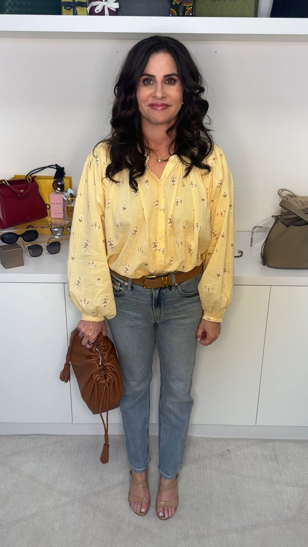 The perfect baby yellow top for spring. Lightweight and comfy. Jeans on mega sale. Top sm, jeans - I sized up by 1 - wearing a 26. #casualspringlook #springtop #howtowearbabyyellow

#LTKSaleAlert #LTKootd #LTKOver40

#LTKPetite #LTKSaleAlert #LTKSeasonal