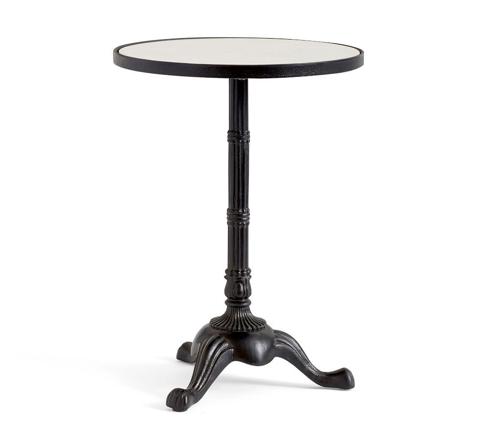Rae 20" Round Marble End Table | Pottery Barn (US)