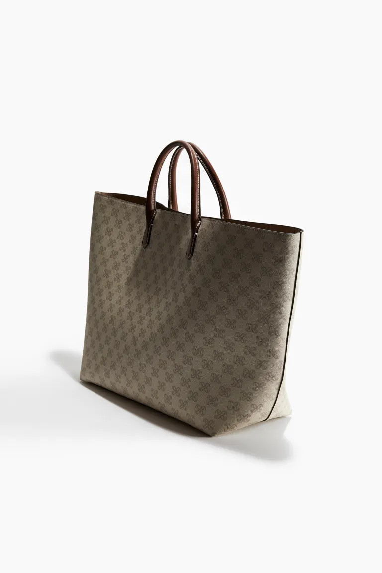 Jacquard-weave Shopper | H&M (US + CA)