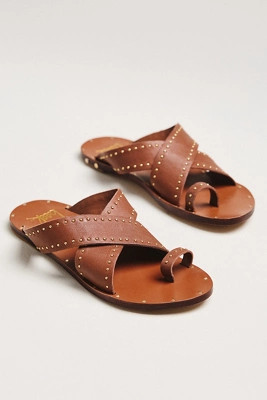 beek Curlew Cross Strap Slide Sandals | Anthropologie (US)