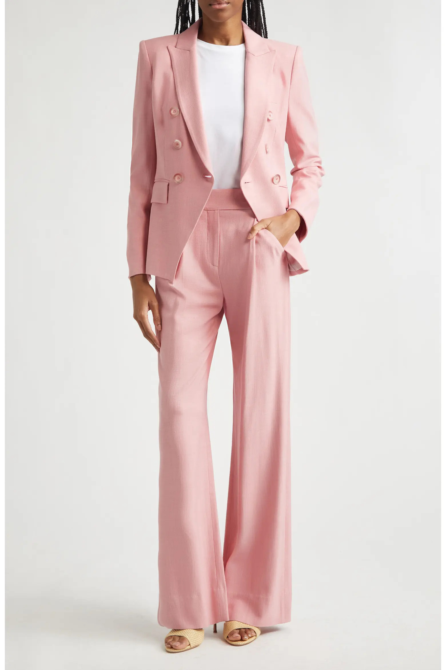Veronica Beard Marbeau High Waist Wide Leg Pants (Women) | Nordstrom | Nordstrom