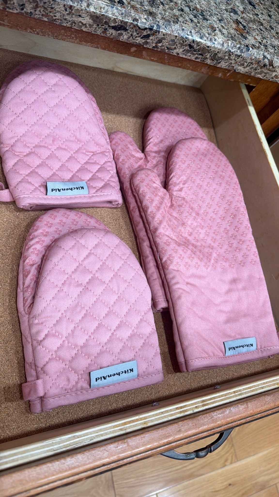 Pink KitchenAid oven mitts to match my Dusty Rose pink KitchenAid mixer😍😍

#LTKSpringSale #LTKHome #LTKSaleAlert
