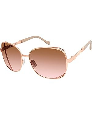Jessica Simpson J5512 Metal Chain Women's Square Sunglasses with 100% Uv Protection. Glam Gifts f... | Amazon (US)