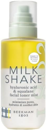 Beekman 1802 Milk Shake Hydrating Face Mist - Hyaluronic Acid & Squalane Facial Mist Minimizes Po... | Amazon (US)