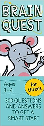 Brain Quest for Threes Q&A Cards: 300 Questions and Answers to Get a Smart Start. Teacher-approve... | Amazon (US)