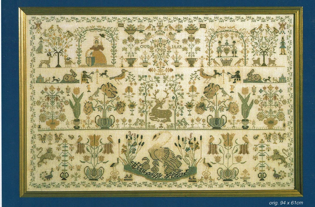 Dutch Beauty 1790 by Permin Counted Cross Stitch Pattern/chart - Etsy | Etsy (US)