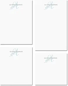 Current Initial Personalized Notepad Set – Set of 4 100-Sheet Pads, Multiple Sizes, Great for S... | Amazon (US)