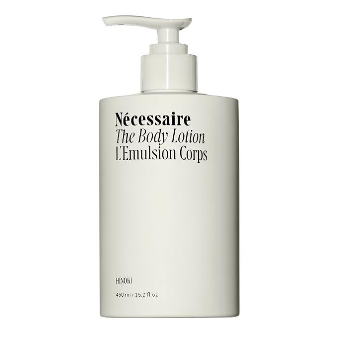 Nécessaire The Body Lotion with Pump. Hinoki. Multi-Peptide Firming Lotion to Moisturize, Firm, ... | Amazon (US)