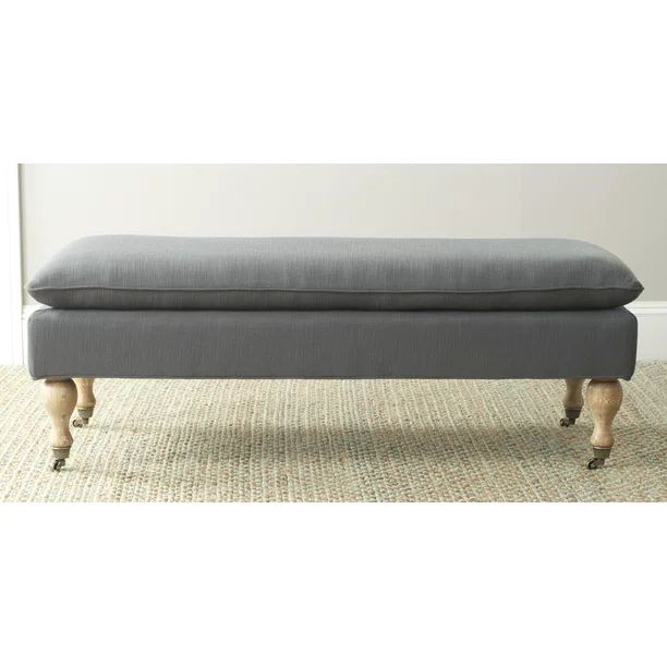 Safavieh Hampton Classic Glam Pillowtop Bench with Casters | Walmart (US)